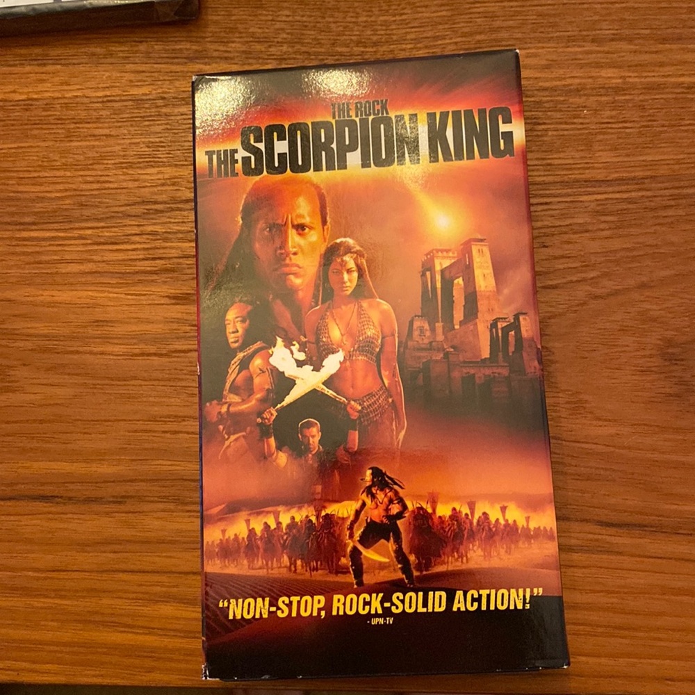 The Scorpion King VHS Video